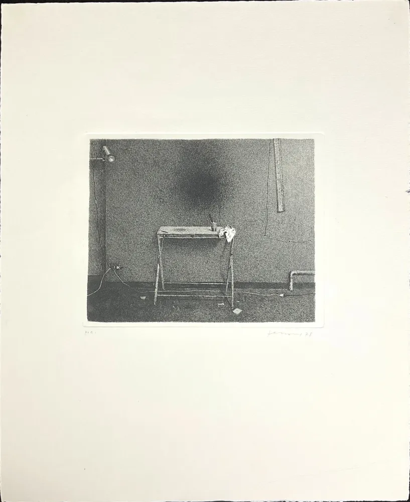 エッチング Ferroni - Interno (Sera)