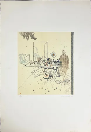 エッチング Ferroni - La stanza ritrovata II