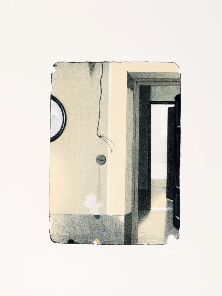 リトグラフ Ferroni - Le stanze abbandonate