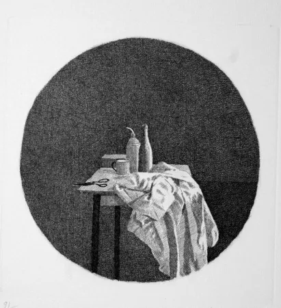 エッチング Ferroni - Oggetti e panneggio