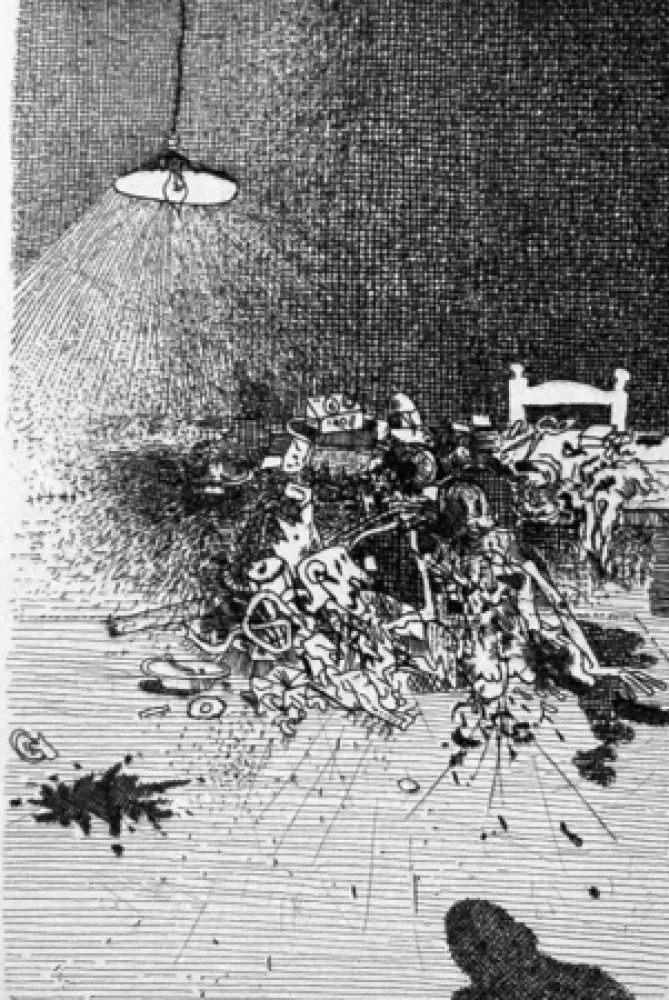 エッチング Ferroni - Racconto di situazione