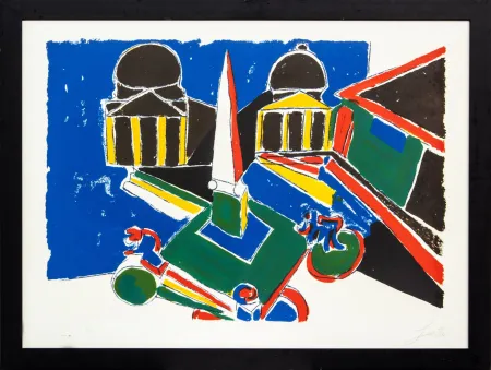 リトグラフ Festa  - SENZA TITOLO