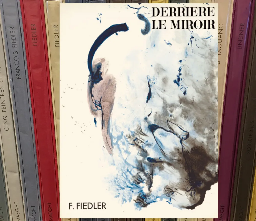 挿絵入り本 Fiedler - FIEDLER. DERRIÈRE LE MIROIR N°129. Octobre 1961. TIRAGE DE LUXE SIGNÉ.
