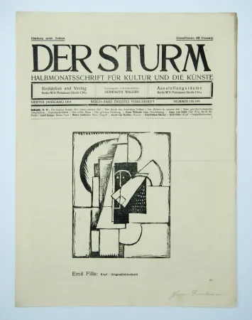 木版 Filla - Kopf (Head)