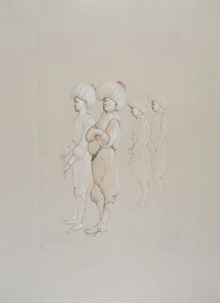 エッチング Fini - Conte de la 672 ème Nuit - VII