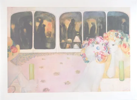 リトグラフ Fini - L'autre côté - The other side