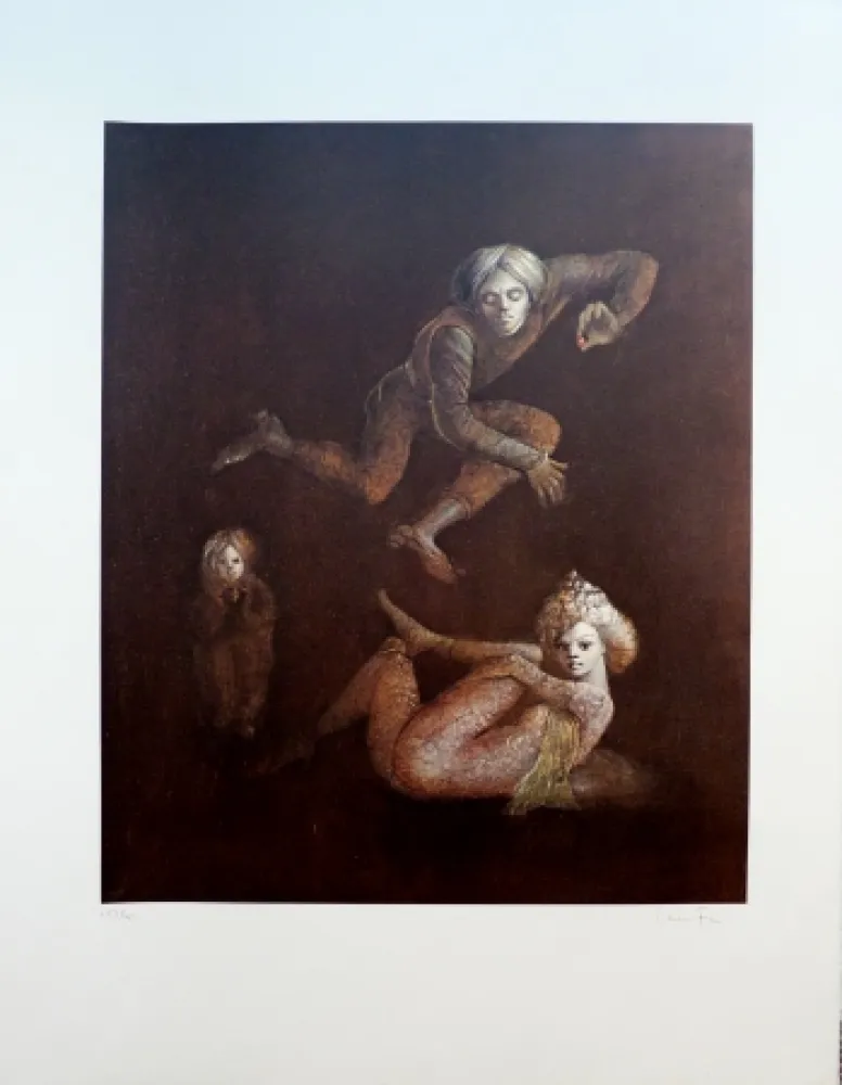 リトグラフ Fini - Proie d’Election