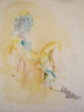 リトグラフ Fini - Sans titre