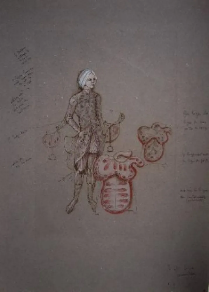 彫版 Fini - Scène de theatre