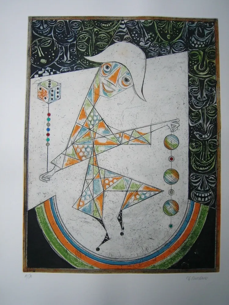 エッチングと　アクチアント Finsterer - Charlatan (Gaukler)