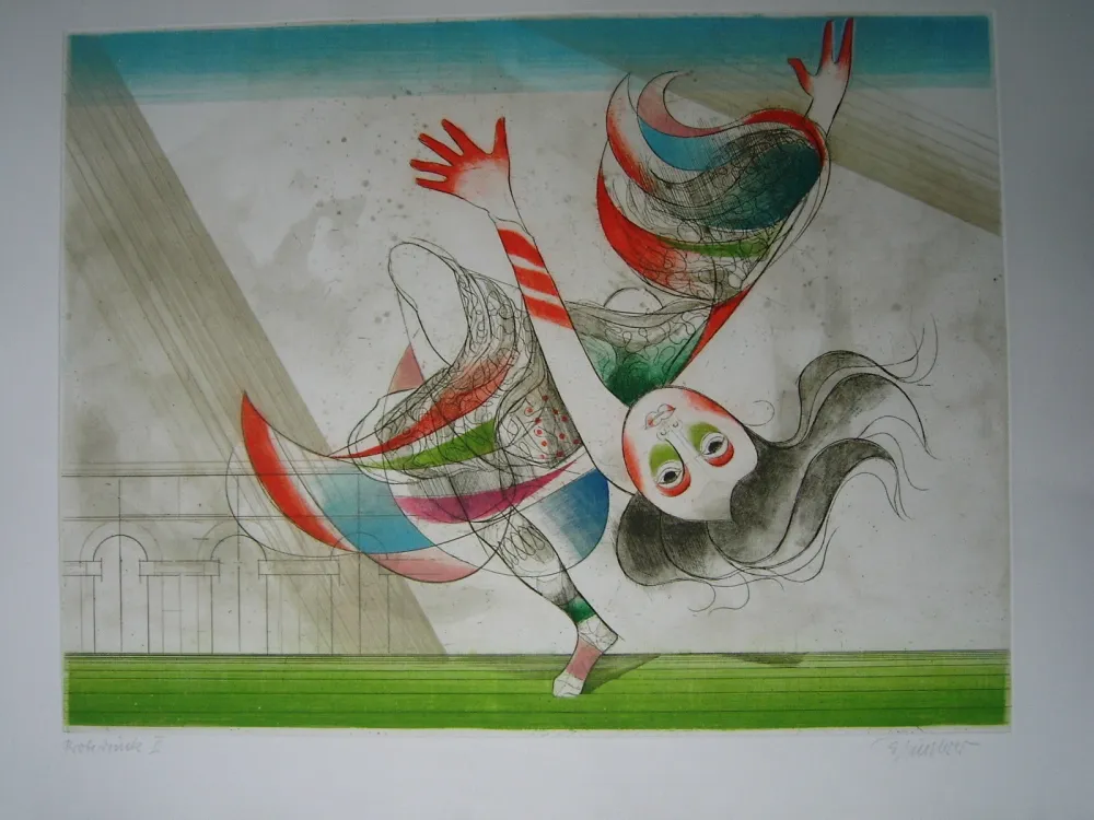 エッチングと　アクチアント Finsterer - Tanz der Salome