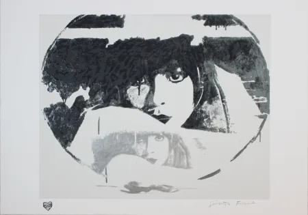 シルクスクリーン Fioroni - Doppio Liberty Grey