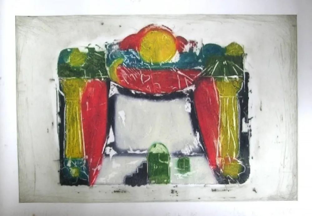 エッチング Fioroni - Senza titolo 