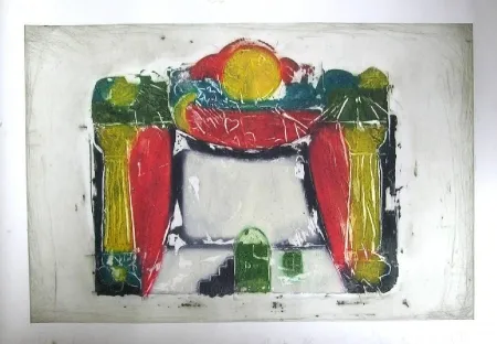 エッチング Fioroni - Senza titolo 