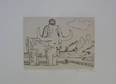 エッチング Fiume - Cinque acqueforti per i greci tradotti da Salvatore Quasimodo