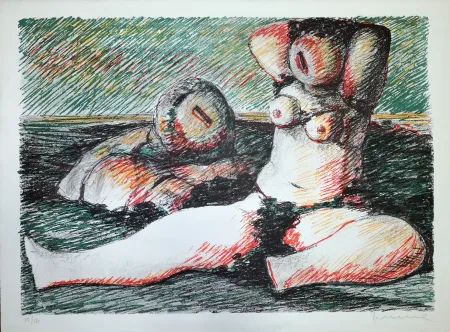 リトグラフ Fiume - Poesia d'amore