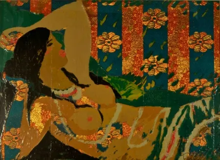 シルクスクリーン Fiume - Senza titolo