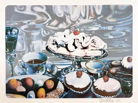 シルクスクリーン Flack - Banana Split Sundae from The Presidential Portfolio