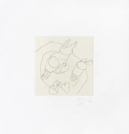 彫版 Flanagan - Teapot and cups