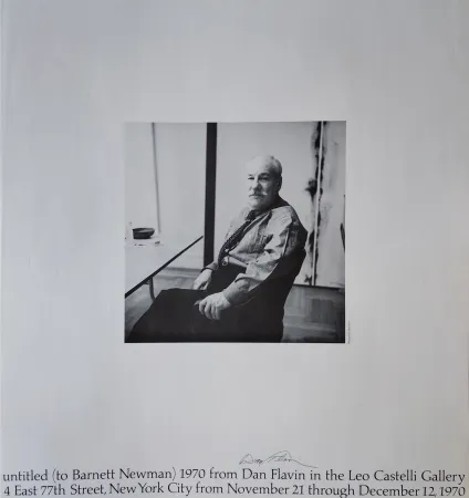 リトグラフ Flavin - 