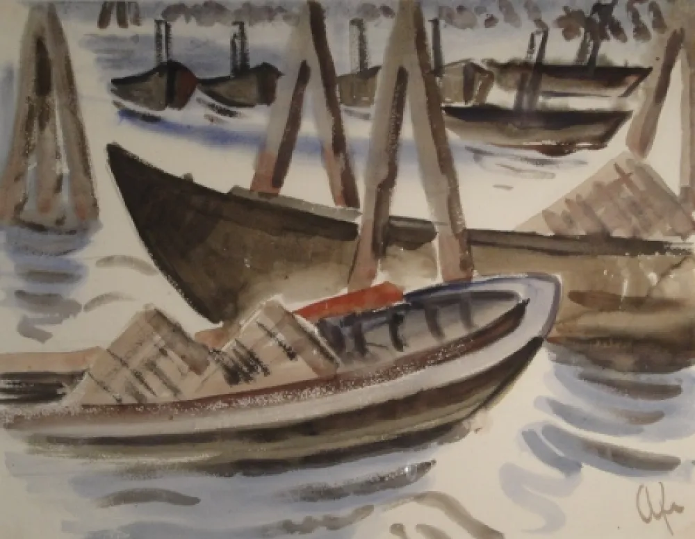 技術的なありません Fleischmann - Fischerboote im Hafen