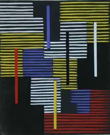 ステンシル Fleischmann - Témoignages pour l'art abstrait