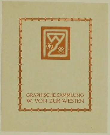 木版 Fölkersam (Von) - Graphische Sammlung W. von Zur Westen