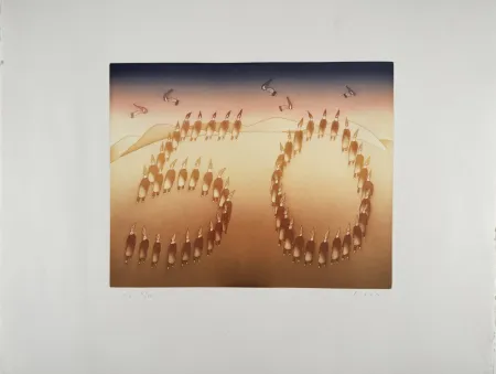 シルクスクリーン Folon - 50