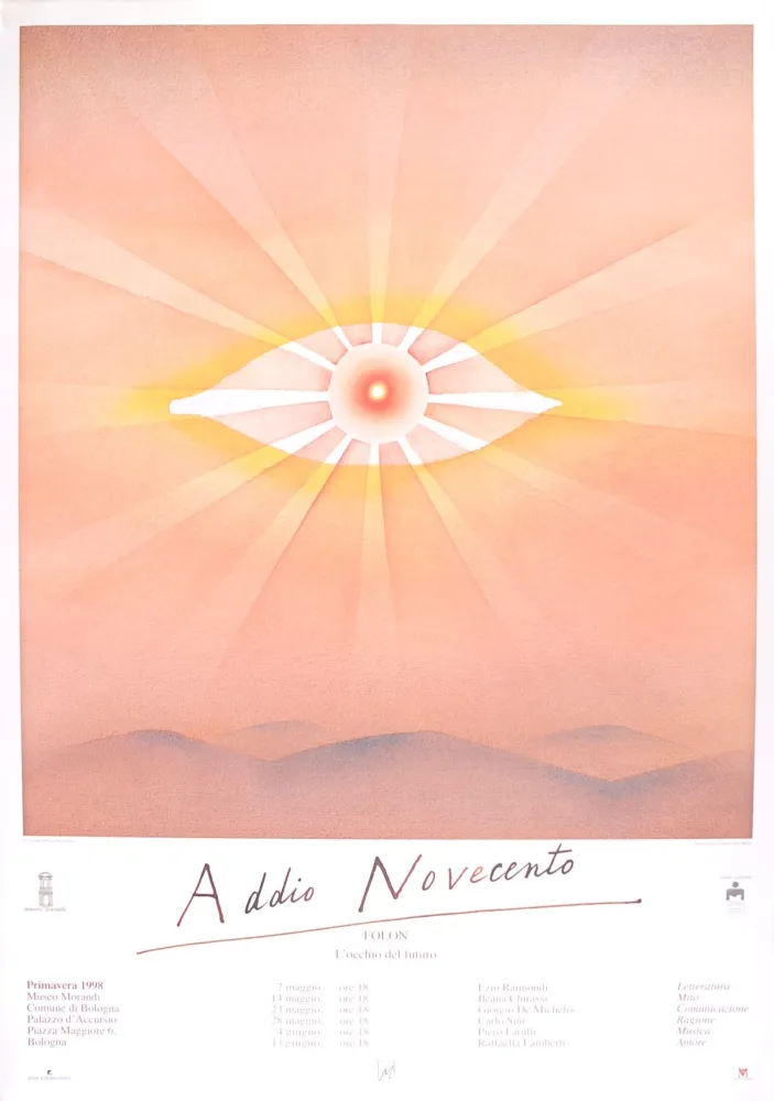 掲示 Folon - Addio Novecento