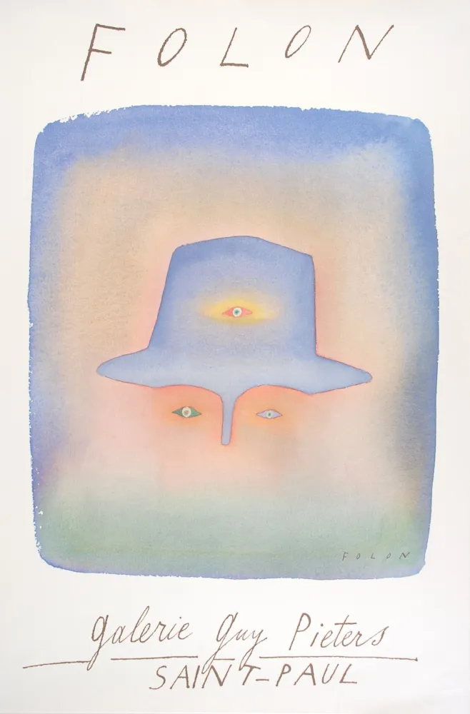 掲示 Folon - Folon - Galerie Guy Pieters I