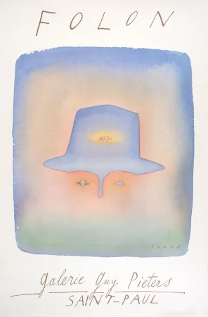 掲示 Folon - Folon - Galerie Guy Pieters I