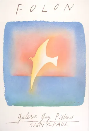 掲示 Folon - Folon - Galerie Guy Pieters II