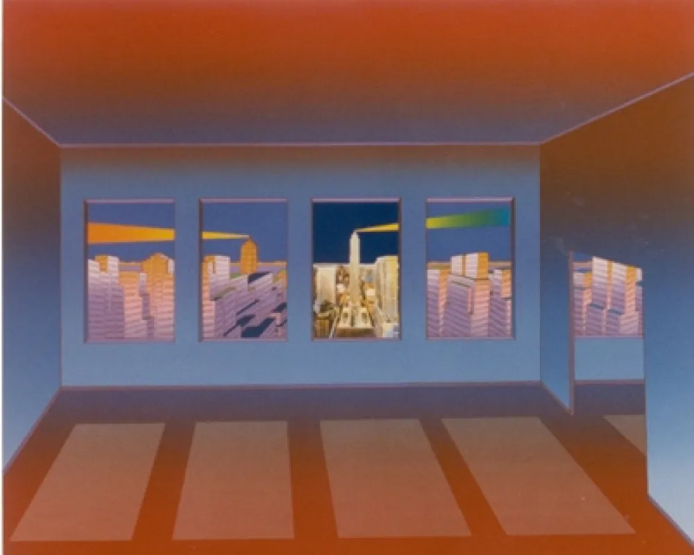 多数の Folon - Je vous ecris de New York