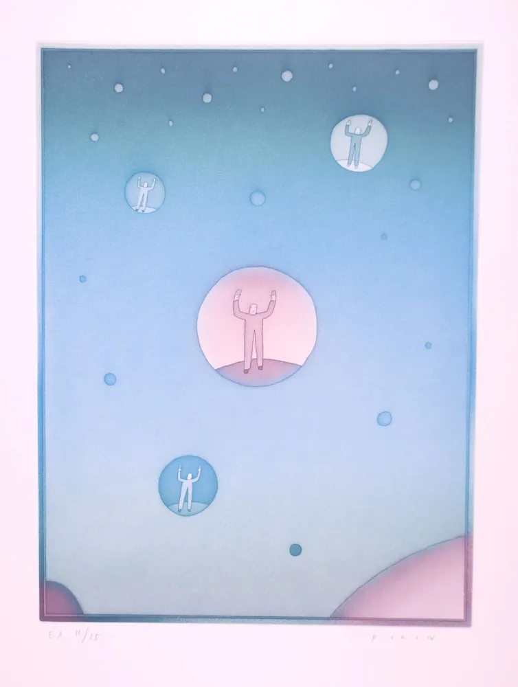 エッチングと　アクチアント Folon - La Communication