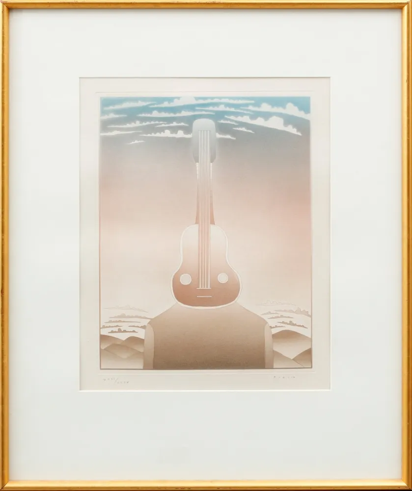 エッチングと　アクチアント Folon - La Musique