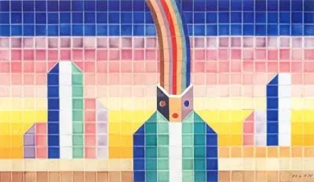 セラミック Folon - La Pensée (céramique)