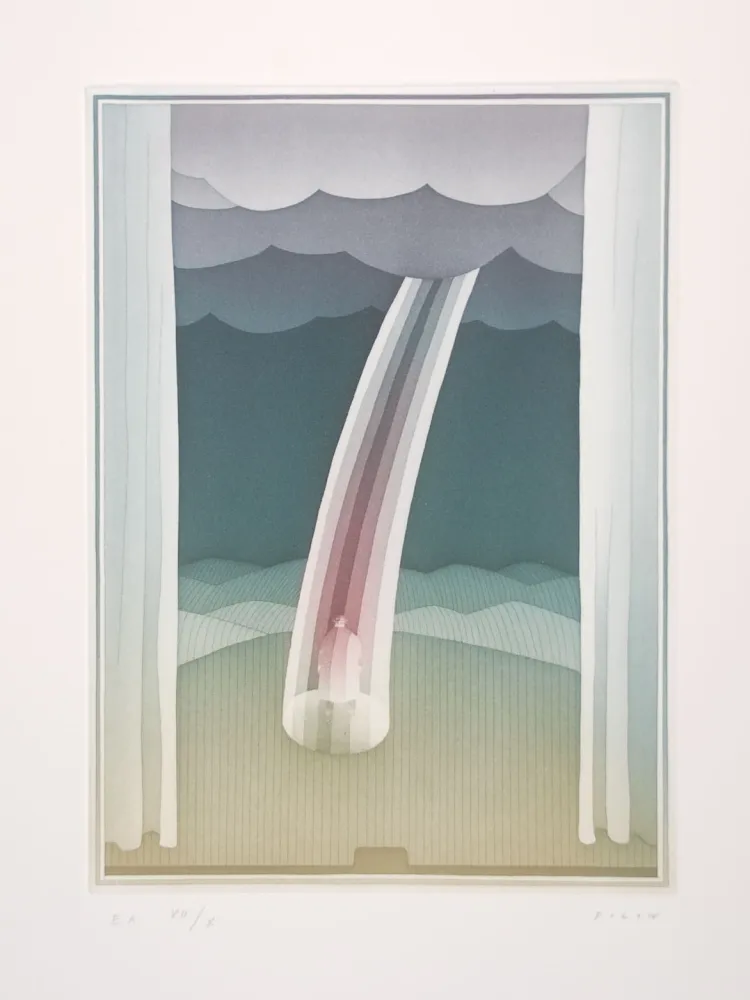 エッチングと　アクチアント Folon - La Scène