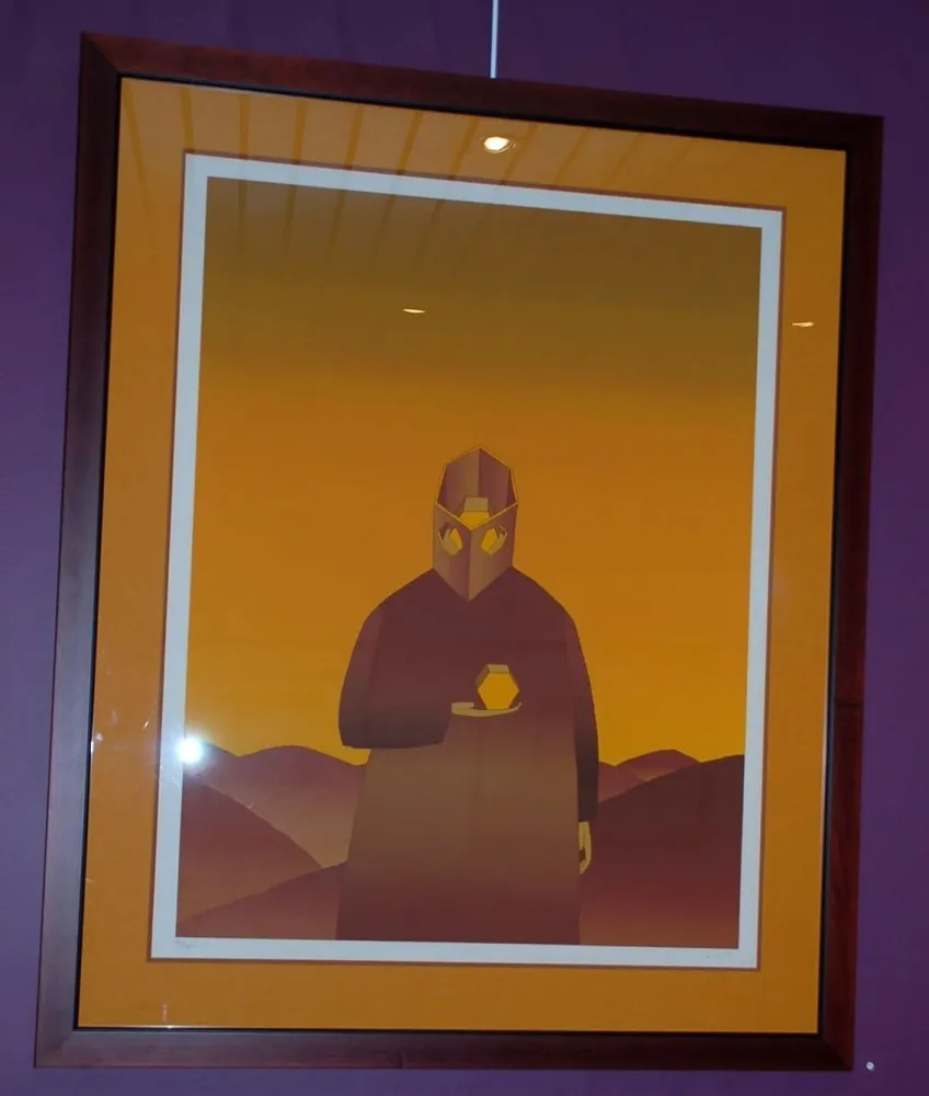 シルクスクリーン Folon - Le Penseur