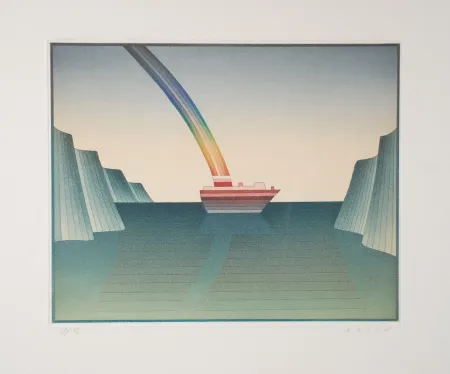 エッチングと　アクチアント Folon - Le Voyage