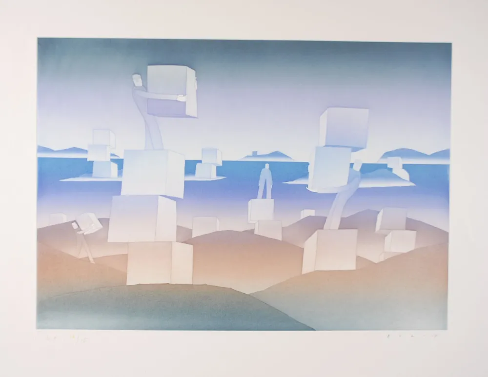 エッチングと　アクチアント Folon - Man at work