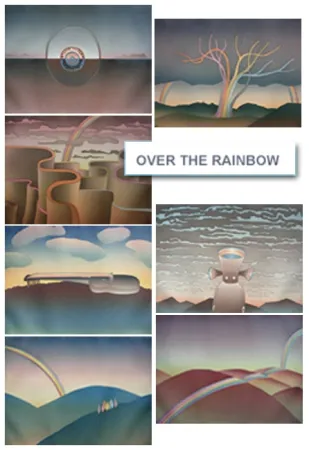 エッチングと　アクチアント Folon - Over The Rainbow (complet suite)