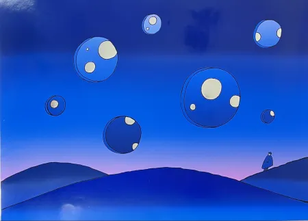 シルクスクリーン Folon - Untitled 