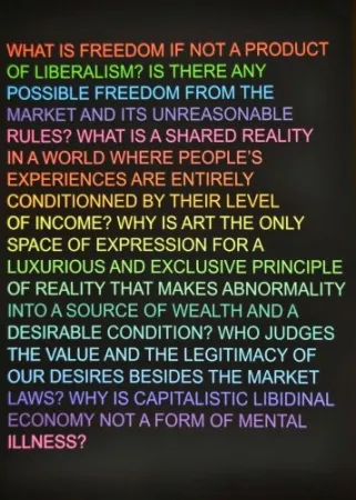 シルクスクリーン Fontaine - Untitled: (What is freedom?)