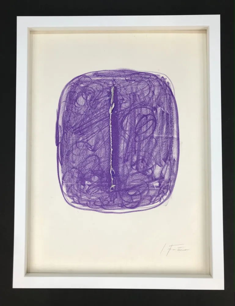 技術的なありません Fontana - Concetto Spaziale