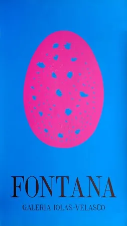 掲示 Fontana - Galería Iolas Velasco