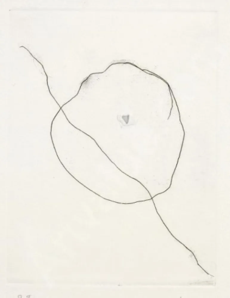 エッチング Fontana - L'Épée dans l'eau