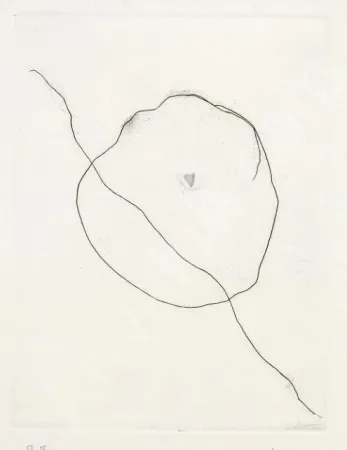 エッチング Fontana - L'Épée dans l'eau