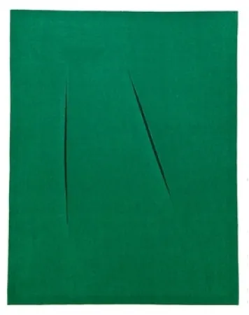 リトグラフ Fontana - Spaziale Concetto