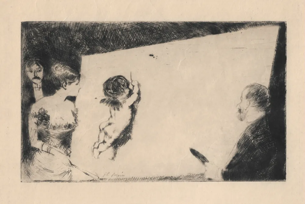 彫版 Forain - Invitation du 