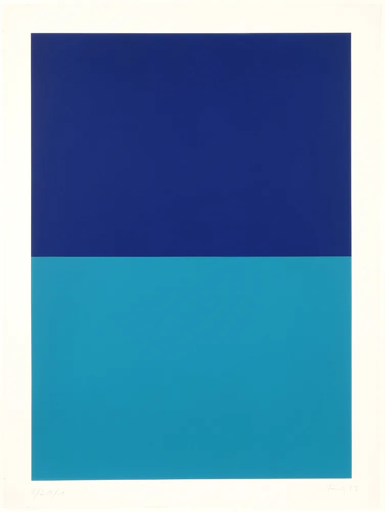 シルクスクリーン Forg - Ohne Titel 01